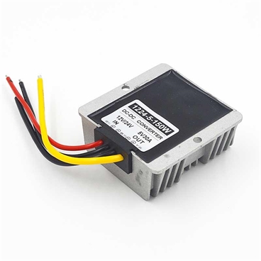 150W Waterproof DC-DC Converter for Car Truck Vehicle, DC 12/24V Step-Down to DC 5V 30A