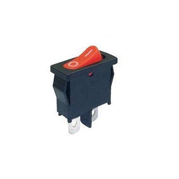 Rocker Switch ON-OFF 2PIN 6A 10A Black Red