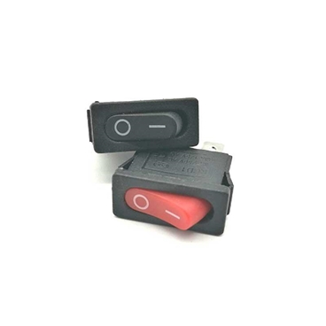 Rocker Switch ON-OFF 2PIN 6A 10A Black Red