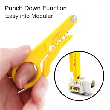 Mini Wire Stripper Crimping Tool for Ethernet Network Cable