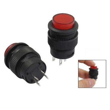 16mm 4PIN LED Lamp Self-locking Latching Push Button Switch