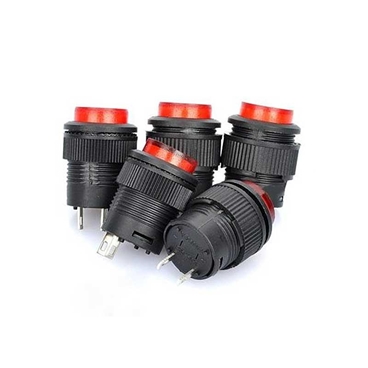 16mm 2PIN Self-locking Latching Push Button Switch