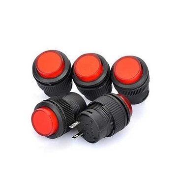 16mm 2PIN Self-locking Latching Push Button Switch