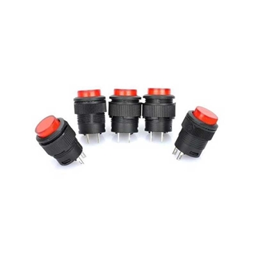 16mm 2PIN Self-locking Latching Push Button Switch