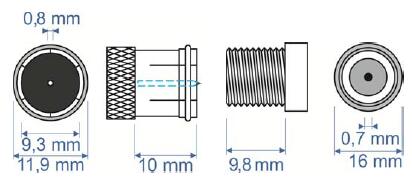 F Type RG6 Coax Coaxial Cable Connector Adaptor, Male to Female Drawing.jpg