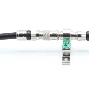 F Type RG6 Coax Coaxial Cable Connector Adapter, Male to Female