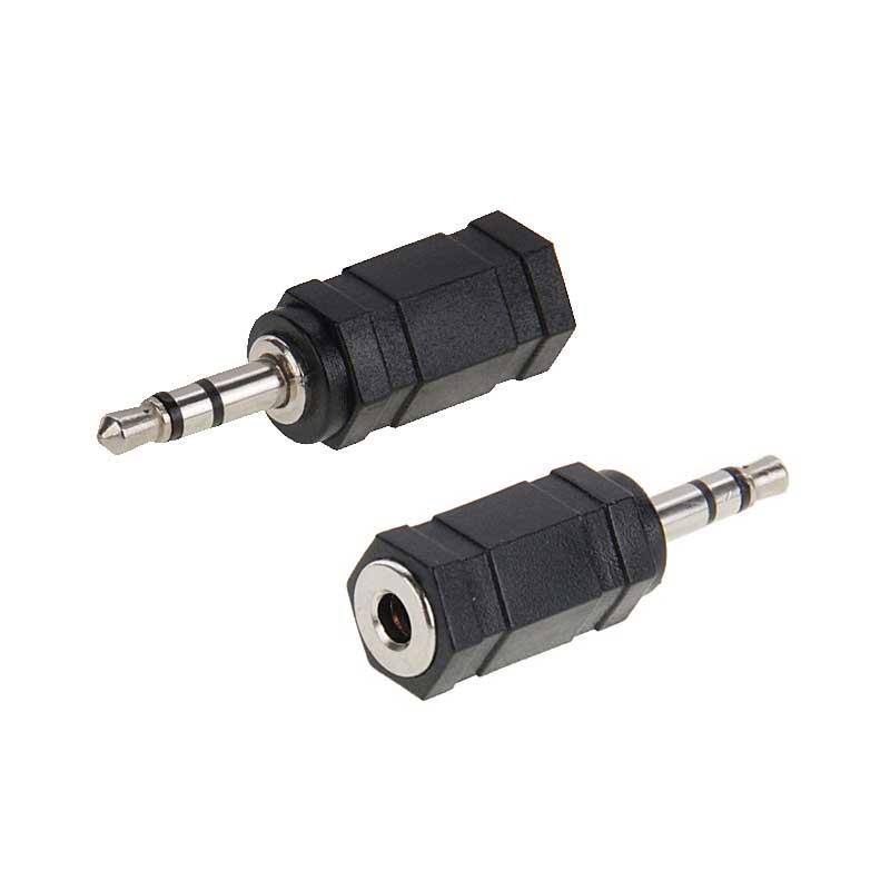 Audio 3.5mm Stereo Male to 2.5mm Female M/F Plug Adapter