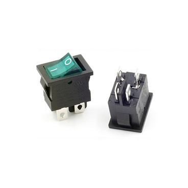 DPST ON-OFF Rocker Switches With Red/Green LED Light