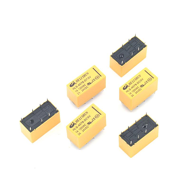 Mini Relay Telcom Relay HLS-4078-DC5V - PCB Mount - component2buy