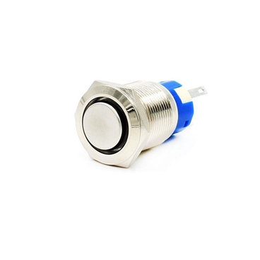 19mm 5PIN 12V LED On/off Push Button Metal Switch Self-locking Latching