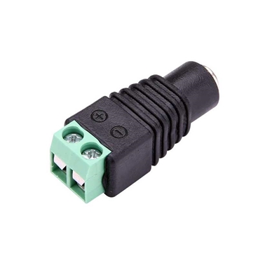 5.5 x 2.5mm DC Female Jack Socket Power Connector to Terminal Block