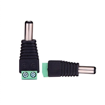 5.5 x 2.5mm DC Male Plug Power Connector to Terminal Block