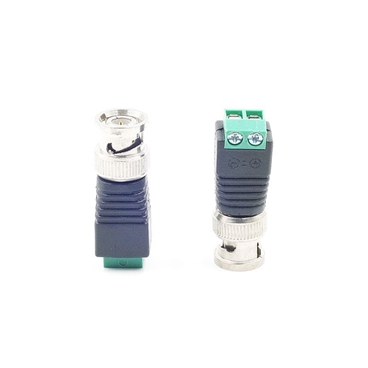 BNC Male Connector Adapter With Solderless Screw Terminal