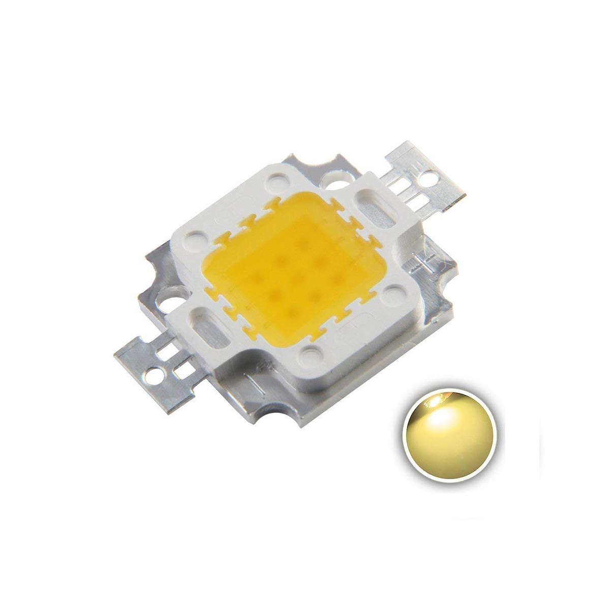 High Power Led Chip 10W Cold White 3000~3500K