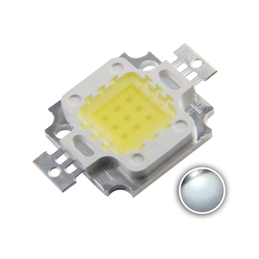 High Power Led Chip 10W Cold White 6000~6500K