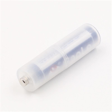 AAA to AA Size Cell Battery Converter Adapter Plastic Holder Case