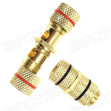 Banana Binding Post for Speaker Panel Mount Gold Plated Connector