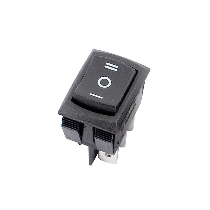 Mini Rocker Switch DPDT ON-OFF-ON 3 Position Snap In Boat Rocker Switch