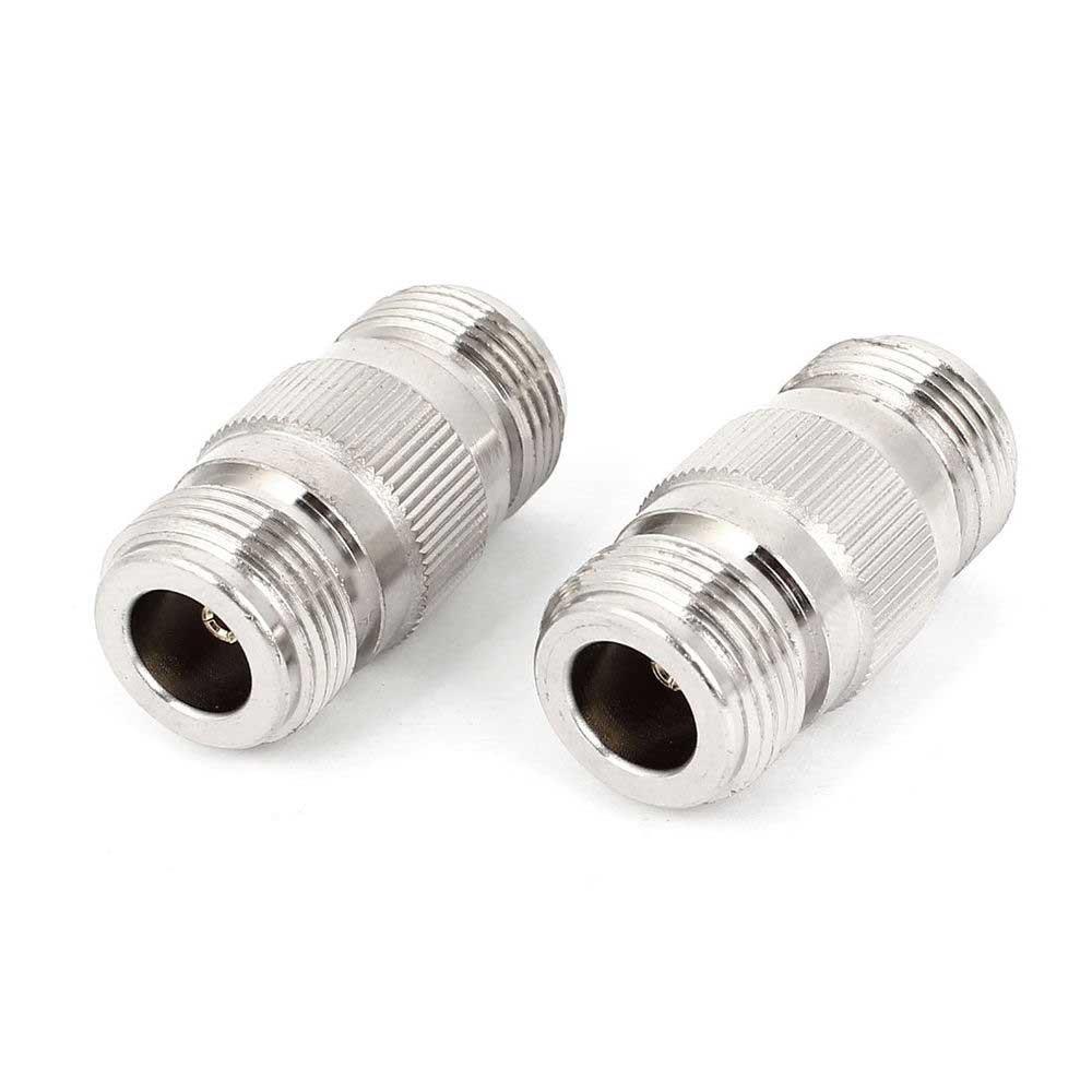 N Female to Female Coax Connector Adapter