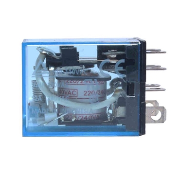 DPDT 2NO 2NC 8PIN 10A Power Relay Coil [Compatible With OMRON LY2N-J]