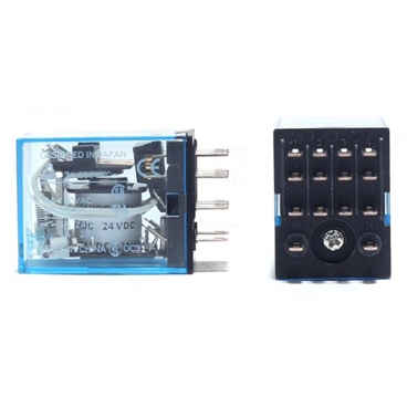 DPDT 4NO 4NC 14PIN 3A Power Relay Coil [Compatible With OMRON MY4N-J]