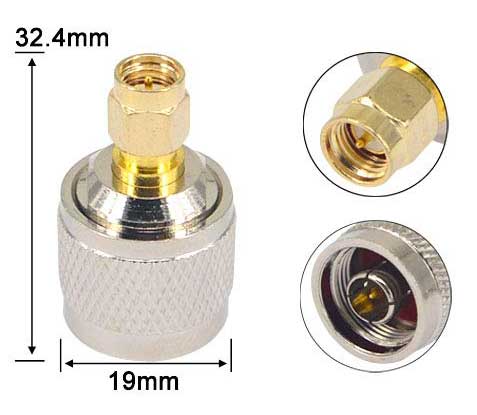 N Type Male to SMA Male Connector WiFi Adapter Low Loss.jpg