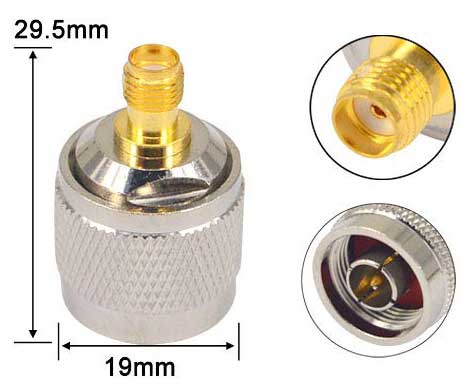 N Type Male to RP SMA Female Connector RF Coax Coaxial Adapter.jpg