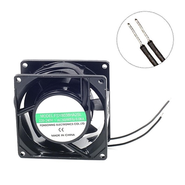 80mm x 80mm x 38mm AC Cooling Axial Fan