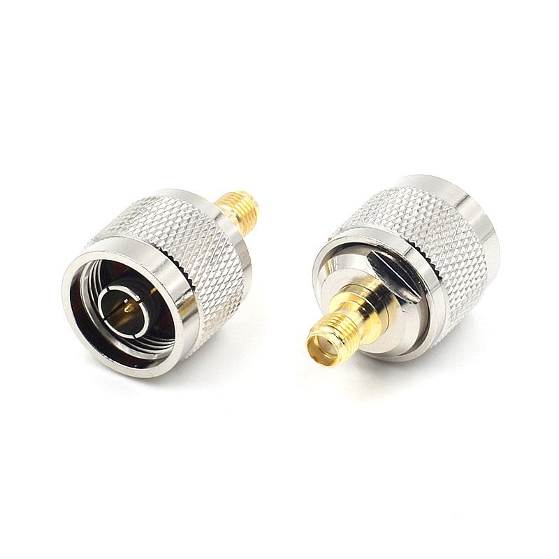 N Type Male to SMA Female Connector RF Coax Coaxial Adapter