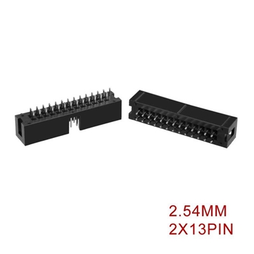 2x13 Pins 2.54mm Pitch Straight Connector Pin IDC Box Headers
