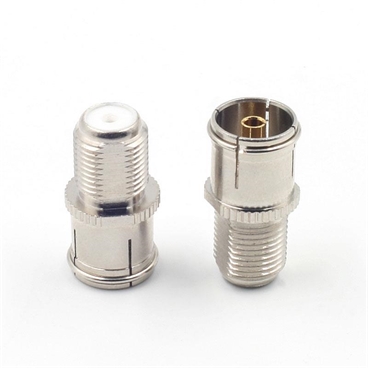 F Female to PAL Female Adapter