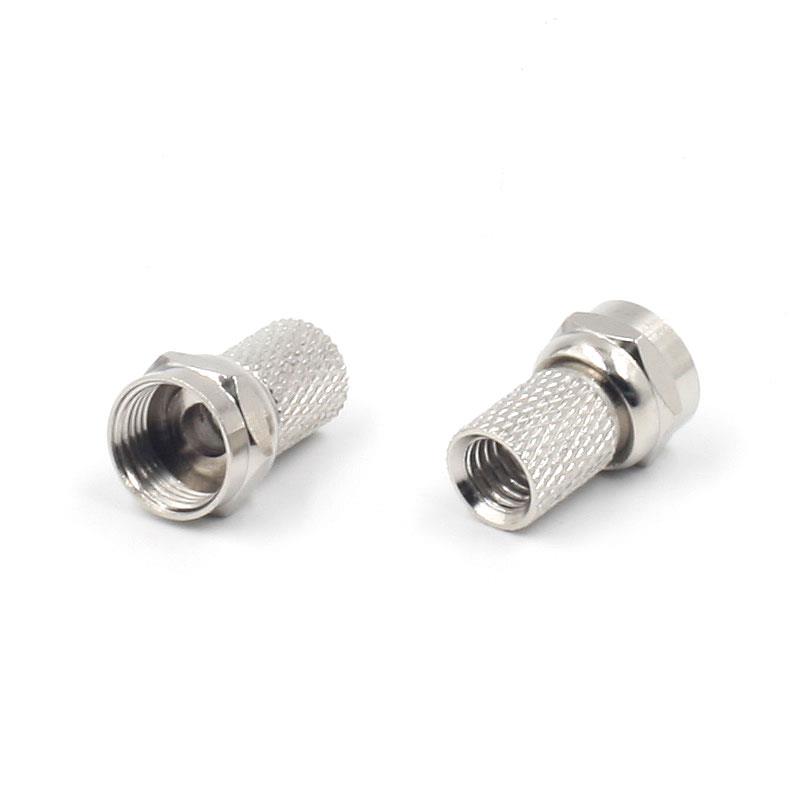 RG59 F-Type Male Twist-On Coax Coaxial Cable RF Connector