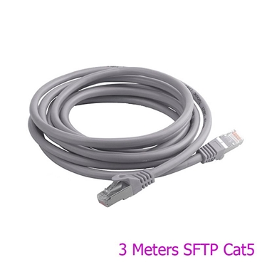 3meters 10ft Cat5e RJ45 Double Shielded SFTP Patch Cable