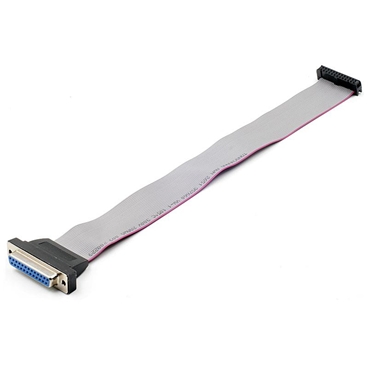 IDC 26pin Female To DB25 Female Cable For Parallel LPT Printer COM Serial Port