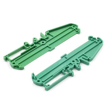 UM100-B Side Brackets For UM100 DIN Rail Plastic Profile [1Pair Pack]