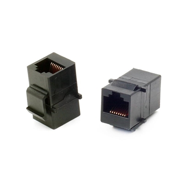 RJ45 to RJ45 8P8C Passing Through Keystone Adapter