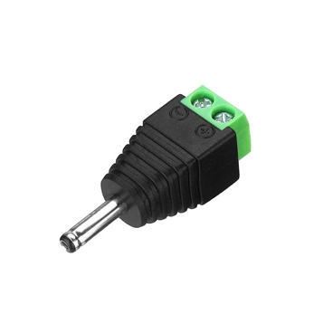 3.5 x 1.35mm DC Male Jack Power Connector to Terminal Block