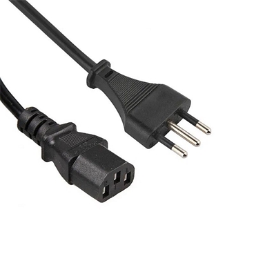Power Cable Italy Plug To IEC 320 C13 Plug