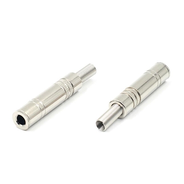 Metallic 6.35mm Stereo Jack Socket Solder Connector