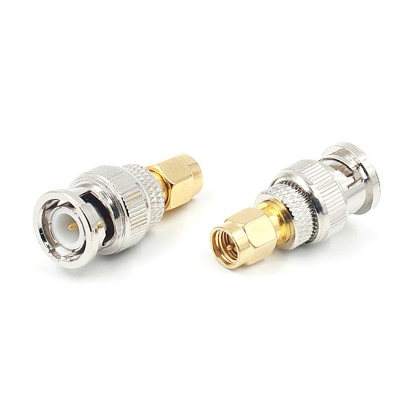 RF Coaxial Coax Adapter SMA Male to BNC Male