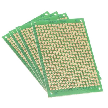 5x7cm FR-4 Single Sided Universal Printed Circuit Board for Soldering