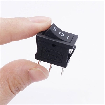 Black ON/Off/ON SPDT 3 Pin 3 Position Mini Boat Rocker Switch