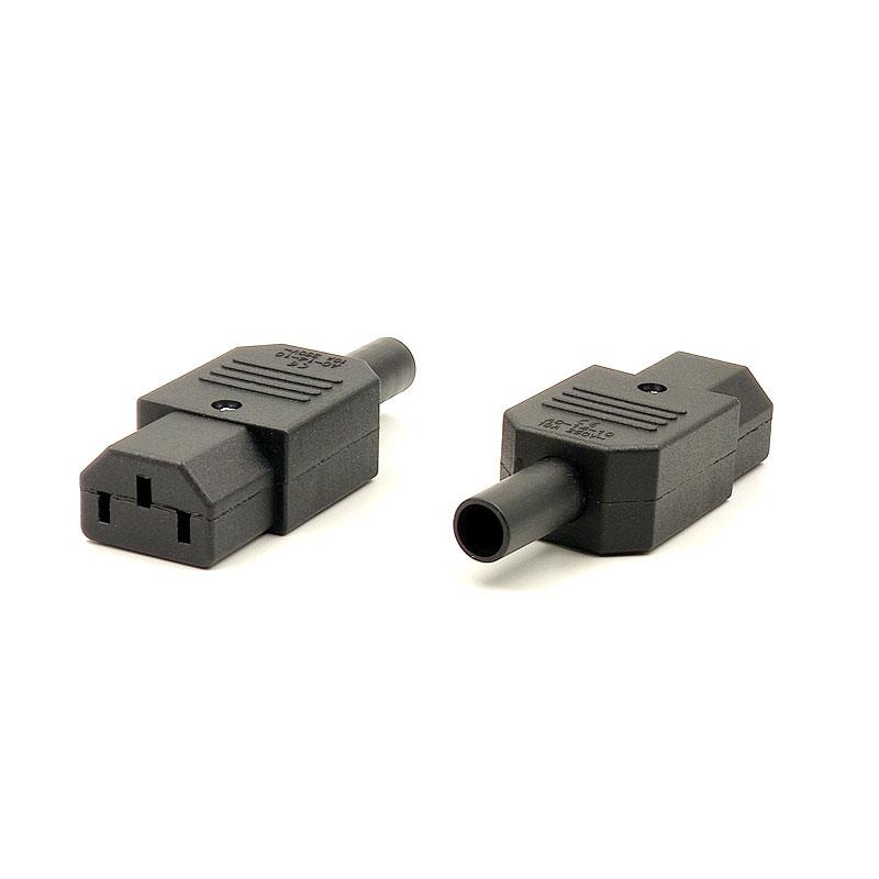IEC 60320 C13 Female Socket Power Supply Connector Adapter CE AC 250V 10A CE