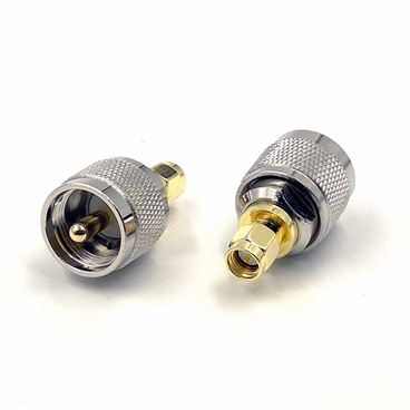 UHF Male to SMA Male RF Coaxial Adapter