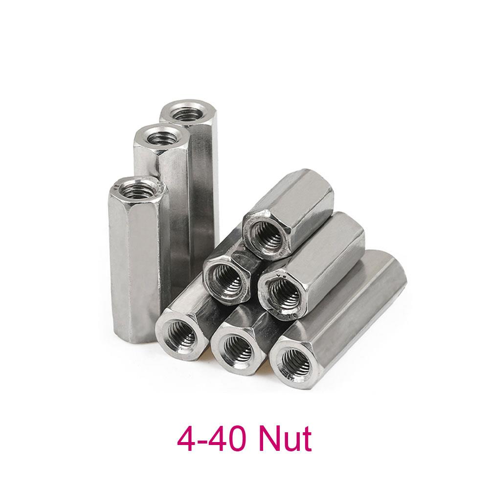 4-40 Nickel Plated Hex Standoff Inch Nut Spacer