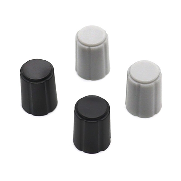 6mm Diameter D half shaft plastic knob