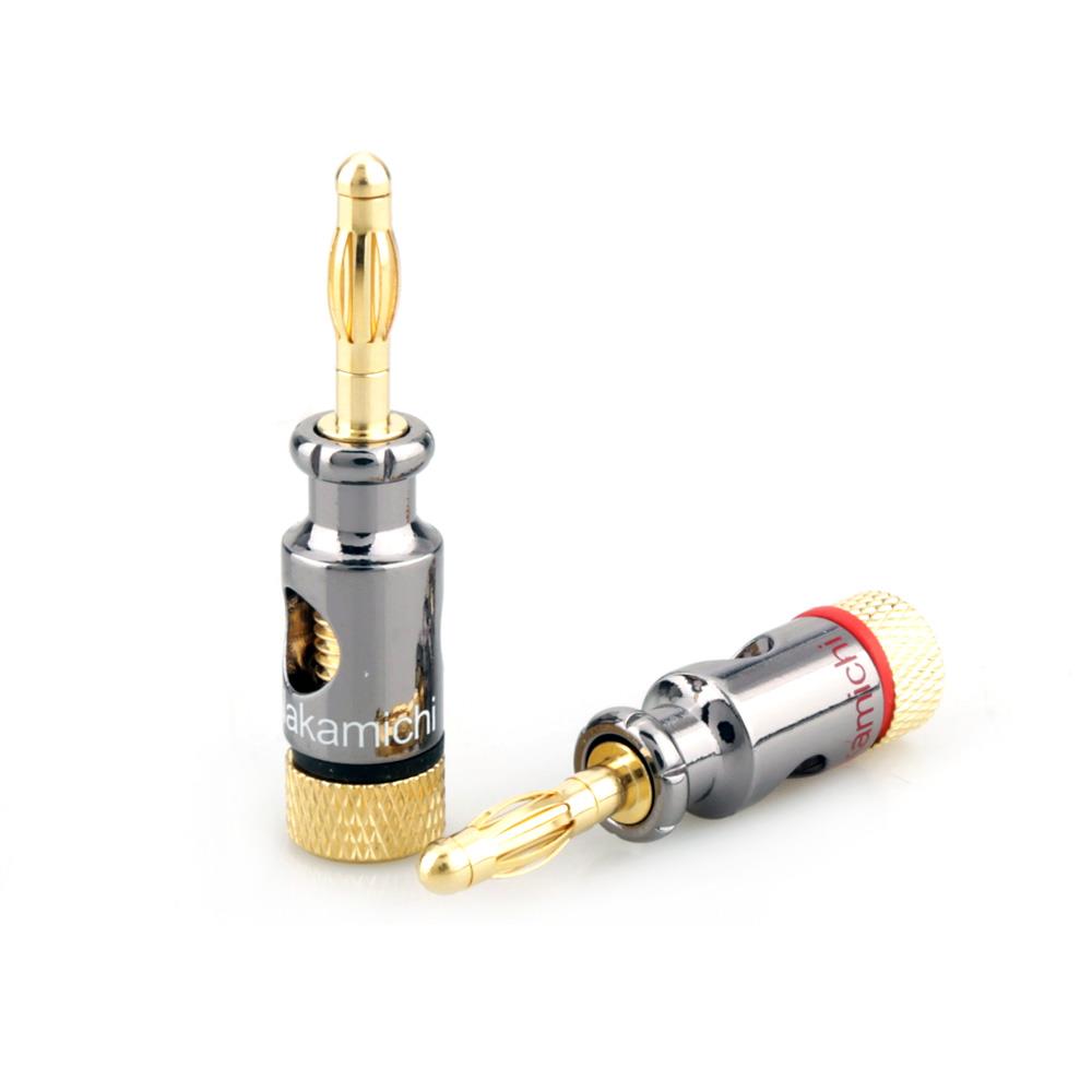 Nakamichi Speaker Banana Plug Connector 24k Gold Plated