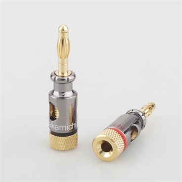 Nakamichi Speaker Banana Plug Connector 24k Gold Plated