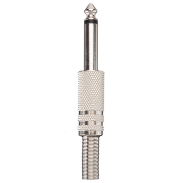 6.35mm Metal Mono Male Plug Connector