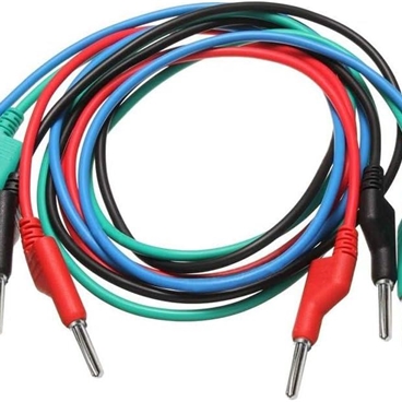 Power Test Leads Dual Stackable 4MM Banana Plug